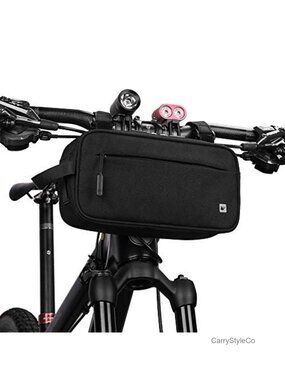 Waterproof Bike Handlebar Bag 2.3L Multifunctional Cycling Crossbar Frame Waist